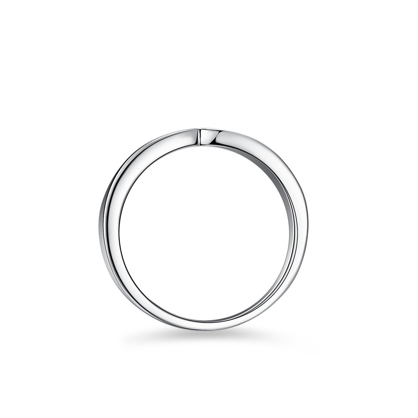 Silver Ring Moissanite Moissanite Cross Lady